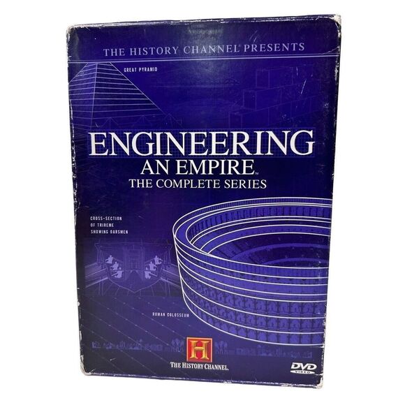 Engineering an Empire: The Collectors Edition (DVD, 2007, 6-Disc) History NEW - Picture 1 of 6